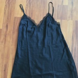 Victoria’s Secret Black Lace Slip